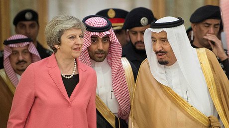 Theresa May ‘sitting’ on UK terrorism funding report to protect Saudi allies