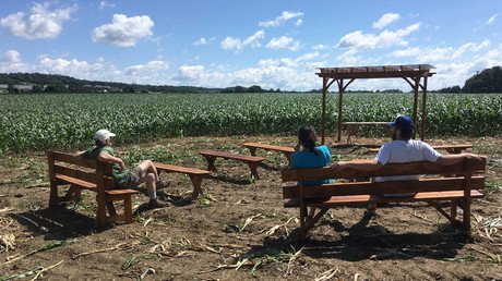 Nun too pleased: Sisters build outdoor chapel in protest at Pennsylvania pipeline route 