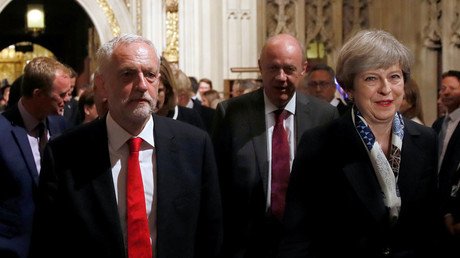 May now wants Corbyn's Labour to help her govern Britain