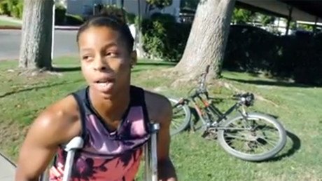 California police beat 19yo black girl mistaken for machete-wielding adult male
