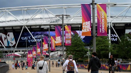 Russian athletes banned from singing national anthem at hotels at London World Championships