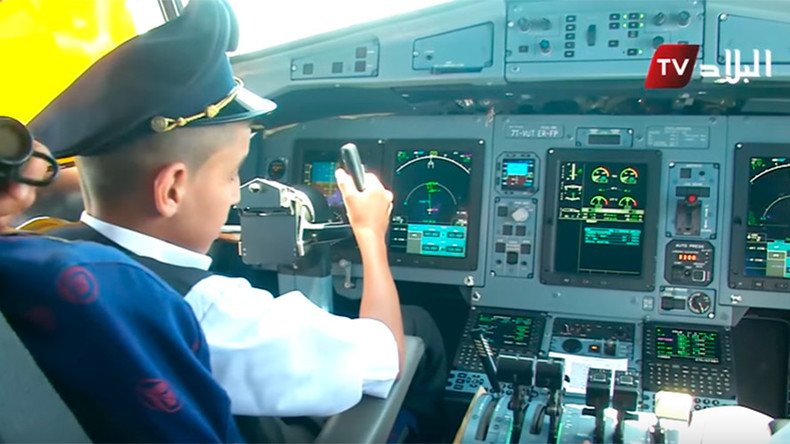Two pilots suspended for letting 10yo boy operate plane controls