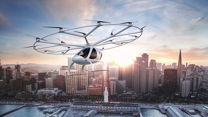 Daimler gets onboard self-flying electric cab