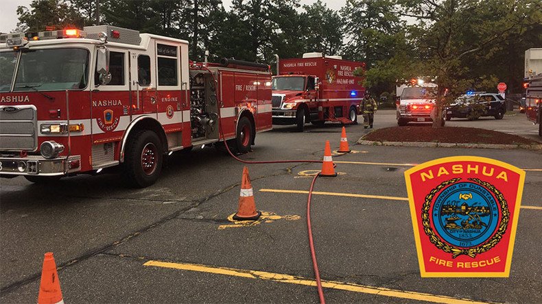 Chemical spill at UPS facility in New Hampshire, 7 people hospitalized