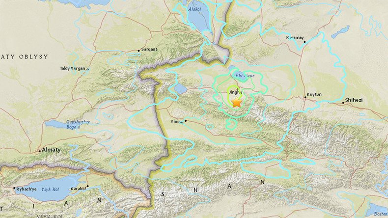 6.5 quake hits western China, tremors reach Kazakhstan