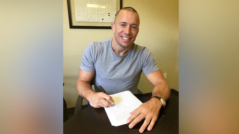 Georges St-Pierre finally announces Michael Bisping fight date