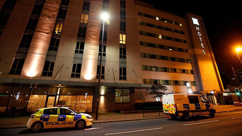 Police raid Manchester hotel after traffic incident involving child