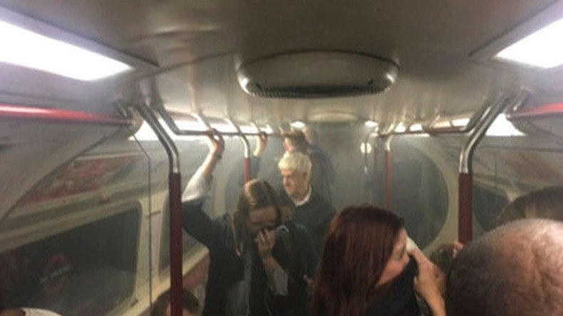 Smoke fills London Underground train at Oxford Circus forcing evacuation (PHOTOS)