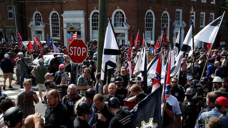 NHL team considers legal action over use of team logo at white supremacists rally