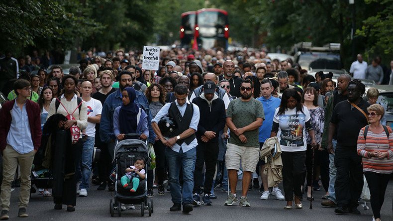 Grenfell fire, 2 months on: Inquiry begins as hundreds hold silent march for victims 