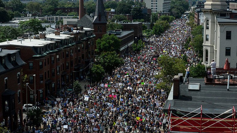 Trump applauds nationwide protests that ‘heal, make decades divided US stronger’