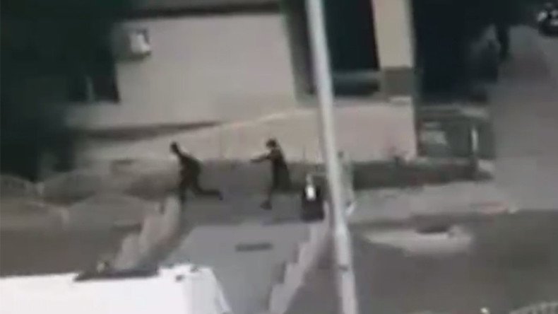 Images of police killing Surgut knife attacker emerge online (VIDEO)