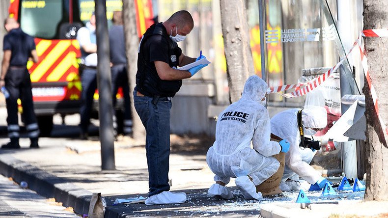 1 dead after car crashes into Marseille bus shelters