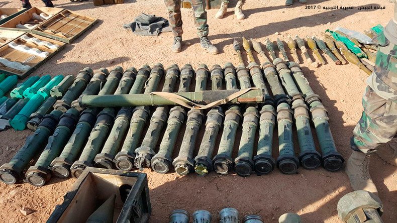 Lebanese Army seizes large weapons cache from ISIS (PHOTOS)