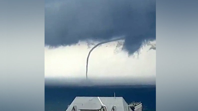 Curvy tornado plows through Black Sea near Sochi (PHOTOS, VIDEOS)