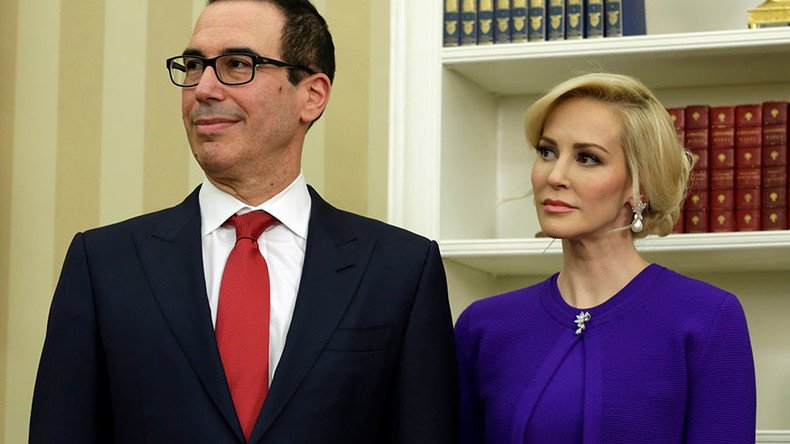 Treasury secretary’s wife blasted for boasting of wealth on Instagram