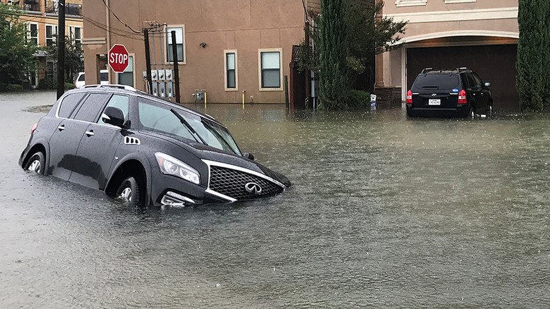 Flash flood emergency declared in Houston, Texas with 'unprecedented' 50in of rainfall