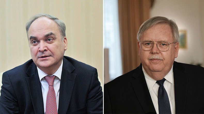 Russia’s new ambassador to US meets counterpart in Moscow