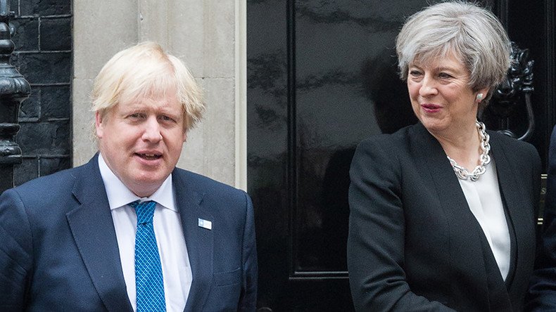 Theresa May expresses ‘full confidence’ in Boris Johnson following ‘clown’ claims