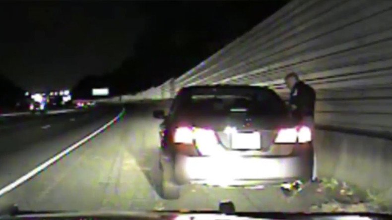 ‘We only kill black people’: US cop reassures female driver during routine stop 