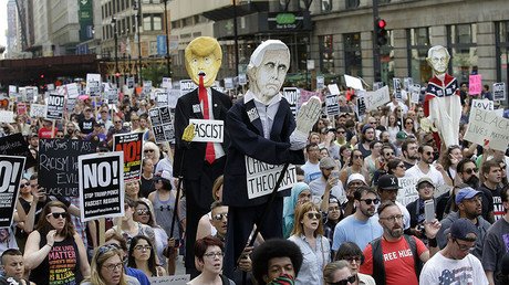 Demonstrators across US protest racism, Trump after Charlottesville violence (PHOTOS, VIDEOS)