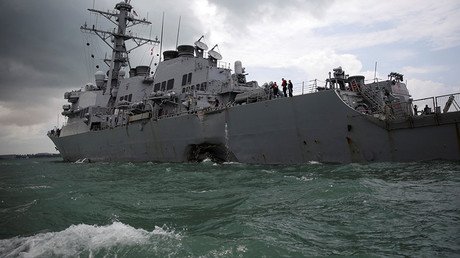 US Navy announces 'operational pause' after McCain incident