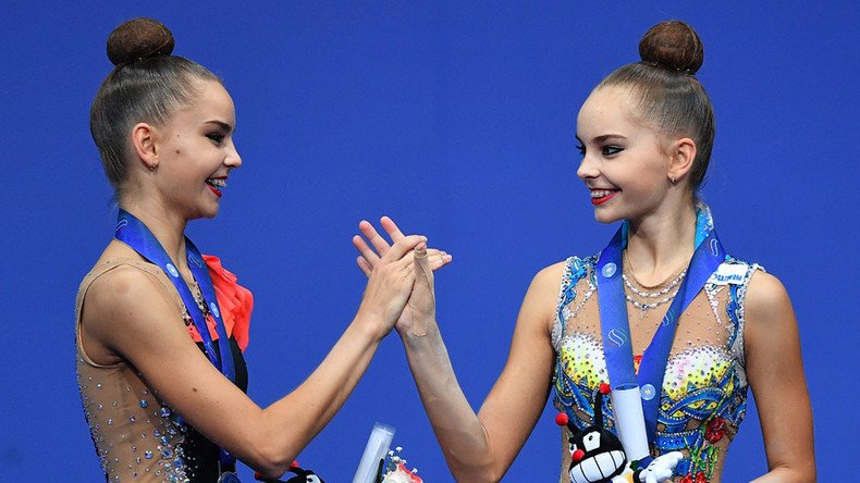 Friendly rivalry' drives Russian gymnast twins to glory at Rhythmic World  Champs — RT Sport News