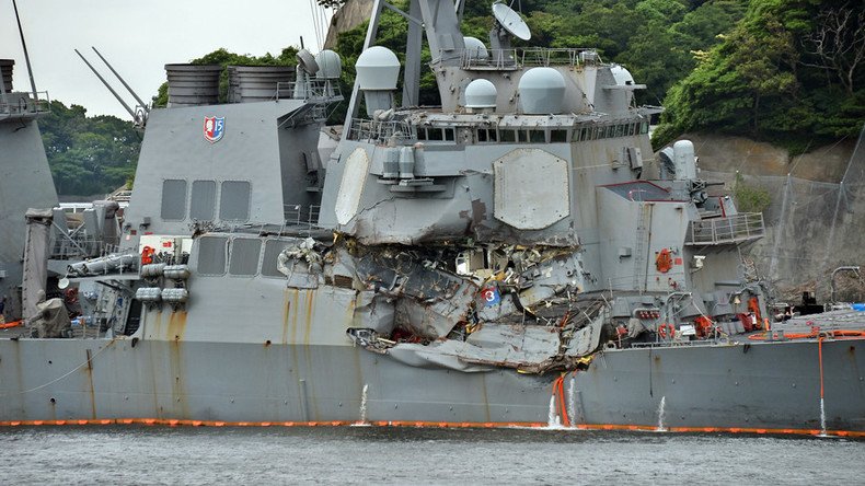 No cyber hacking in Fitzgerald and McCain warship accidents – US Navy 