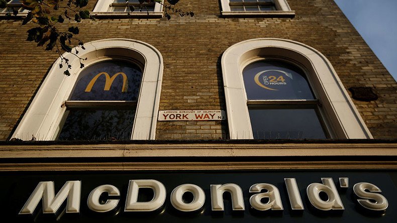 McDonald’s downplays Corbyn-backed workers’ strike over pay and conditions