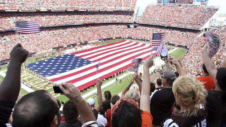 Cleveland police refuse to hold flag at NFL season opening game after players' anthem protest