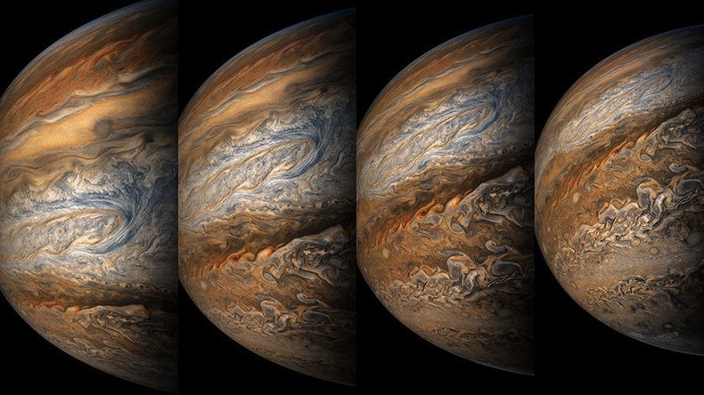Storms on Jupiter captured in glorious detail by Juno flyby (PHOTOS)
