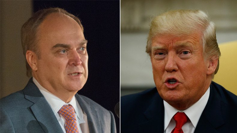 Trump to meet new Russian Ambassador to US Antonov on Friday