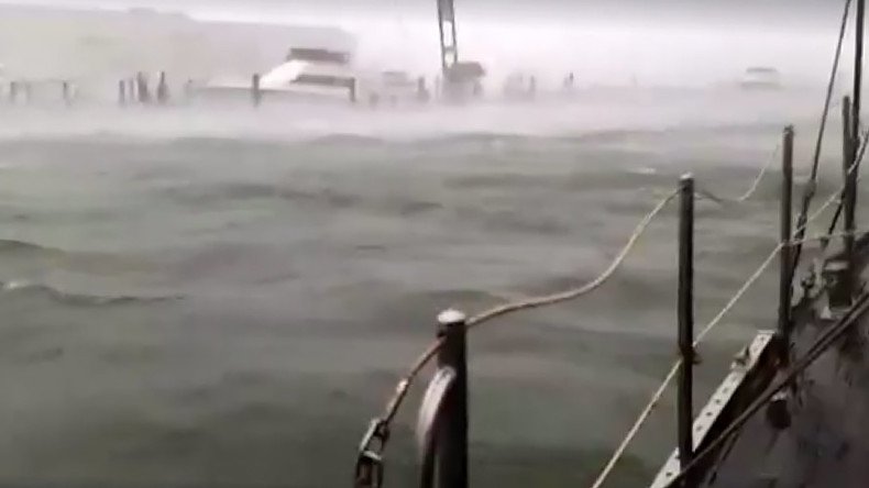 Riders on the storm: Sailor livestreams Hurricane Irma from his boat (VIDEO)