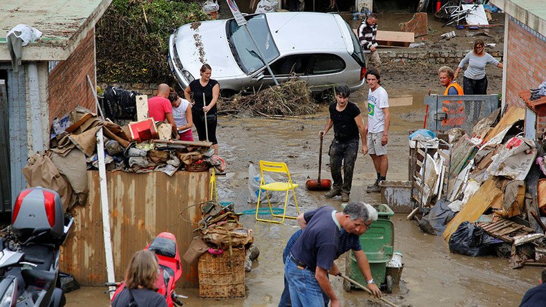 8 dead in Livorno, Italy as storm dumps month’s worth of rainfall in just four hours (VIDEO)