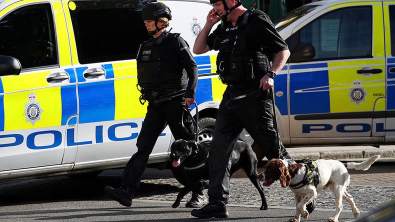 Dogs trained by FBI to sniff out pedophiles join British police force