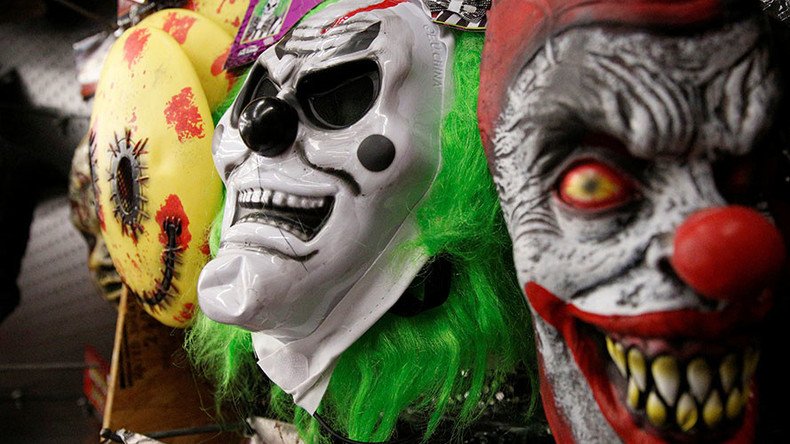 Clown mask panic: Dad charged as 6yo girl flees & hides in stranger's apartment