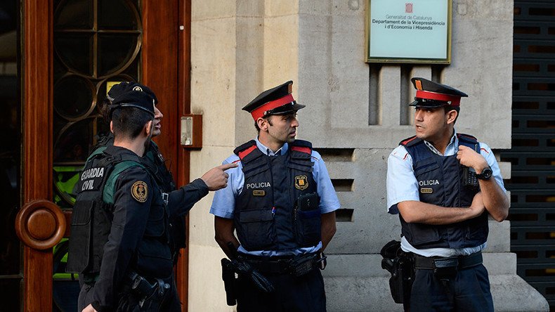 ‘State of siege’: Catalan officials, incl. junior economy minister, arrested over referendum docs