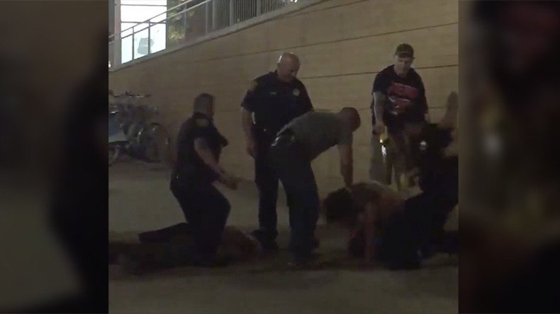 Police repeatedly punch man & smash his head off sidewalk during arrest (GRAPHIC VIDEO)