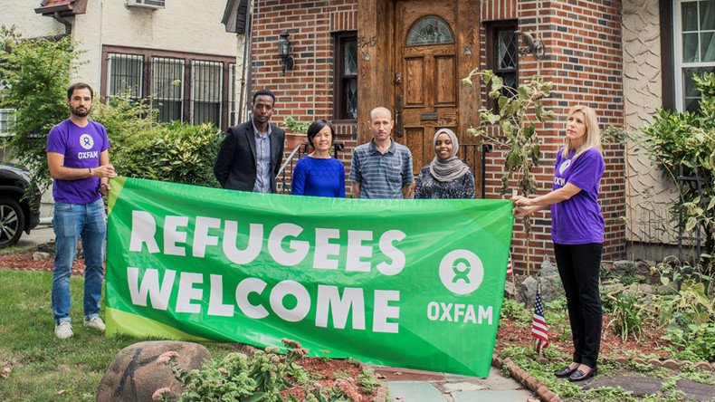 Charity rents out Trump’s childhood home to refugees in publicity stunt