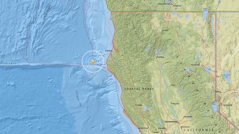 5.7 magnitude earthquake strikes N. California – USGS