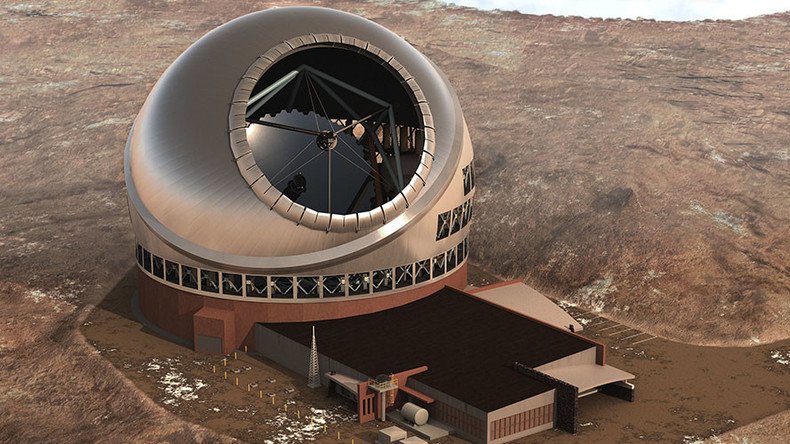 ‘You failed up there’: Hawaii approves $1.4bn telescope despite sacred land protests