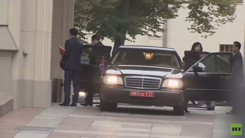 Behind closed doors: Top N. Korean diplomat arrives in Moscow for talks (VIDEO)