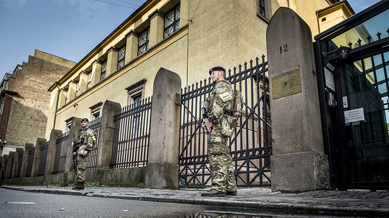 Denmark deploys armed troops on streets, German border to help police