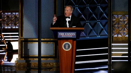 Establishment mad over Spicer’s Emmys cameo… and yet exalt accomplices of Bush & Obama crimes 