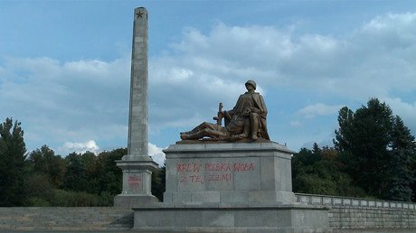 Twice a victim: Poland destroying monuments honoring Soviet soldiers' war sacrifice 
