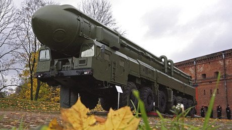 Delicate job: Russian Yars ICBM loaded into underground shaft (VIDEO)