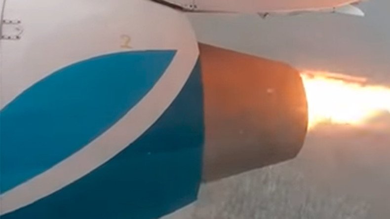 'I thought I was an atheist, until…’: Engine on Russian flight bursts into flames (VIDEO)