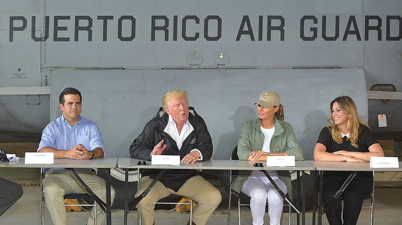 Trump says Puerto Rico’s debt needs to be wiped out