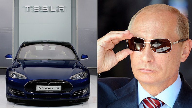 ‘We don’t drive carts or tanks!’ Putin says he can imagine himself buying Tesla car