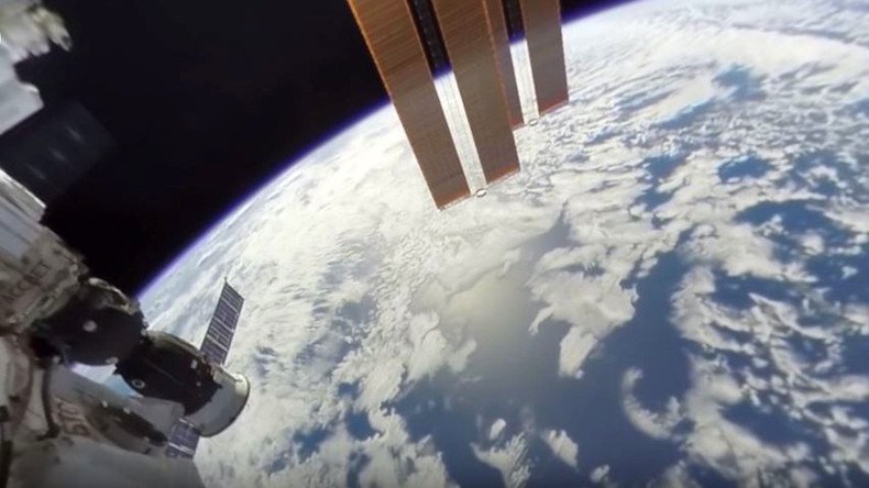 ‘Nice try, Earth is flat’: Conspiracy theorists can’t handle first ever 360 space video